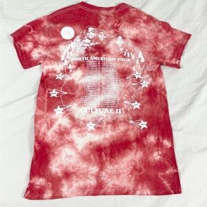 Migos Tour 2018 Mens Washed Shirt Sleeve T-Shirt Size S (Fit)